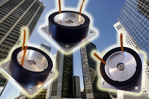 GEEPLUS Zweiachsiger Voice-Coil-Motor VMXY80 als Schwenkantrieb zur Laserstrahlablenkung, Voice-Coil-Antrieb, Voice-Coil-Aktuator, Tauchspulenantrieb, Tauchspulenmotor, Tauchspulenaktuator