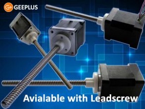 Geeplus linear stepper motor leadscrew actuator, stepper motor leadscrew actuator based on hybrid stepping motor with Nema Standard