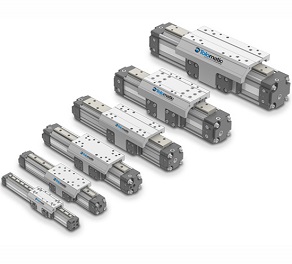 Tolomatic pneumatischer Druckluftantrieb MXP-P, Aktuator mit Profilschiene