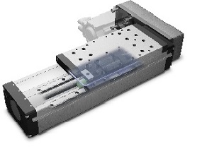 Tolomatic electrical robust and precise Twin Profile Rail Stage Actuator TRS, Linear Table, xyz-handling-system
